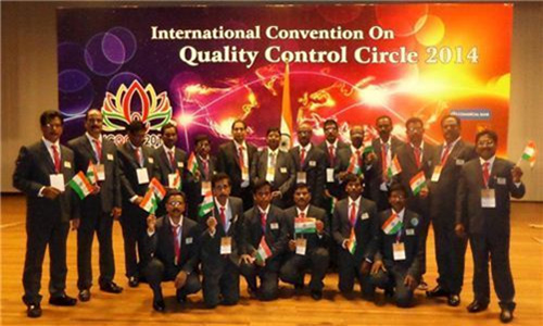 Excellence Awards (Highest Category) in ICQCC - 2014, Colombo, Sri Lanka
